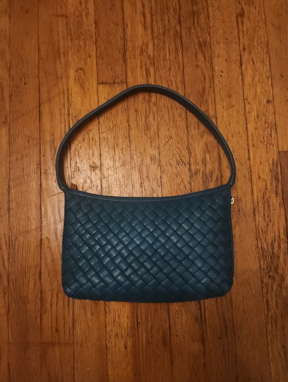 WALTER BAKER Genuine Leather Hazel Shoulder Bag, Teal NEW NWT - Picture 4 of 6